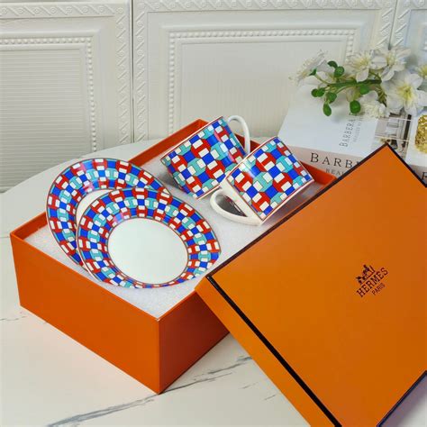 hermes tie set tableware|Hermes tableware.